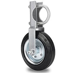 Gate Wheel Supporting Metal Swing Gate with