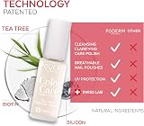PODERM Nail Polish with Tea Tree Milky 8ML Podiatrist Created view 4