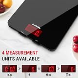 201 Digital Kitchen Scale 5kg Tempered Glass Backlit LCD view 4