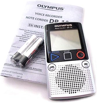 Amazon.com: Olympus DP-10 Digital Voice Recorder 142640 (Silver