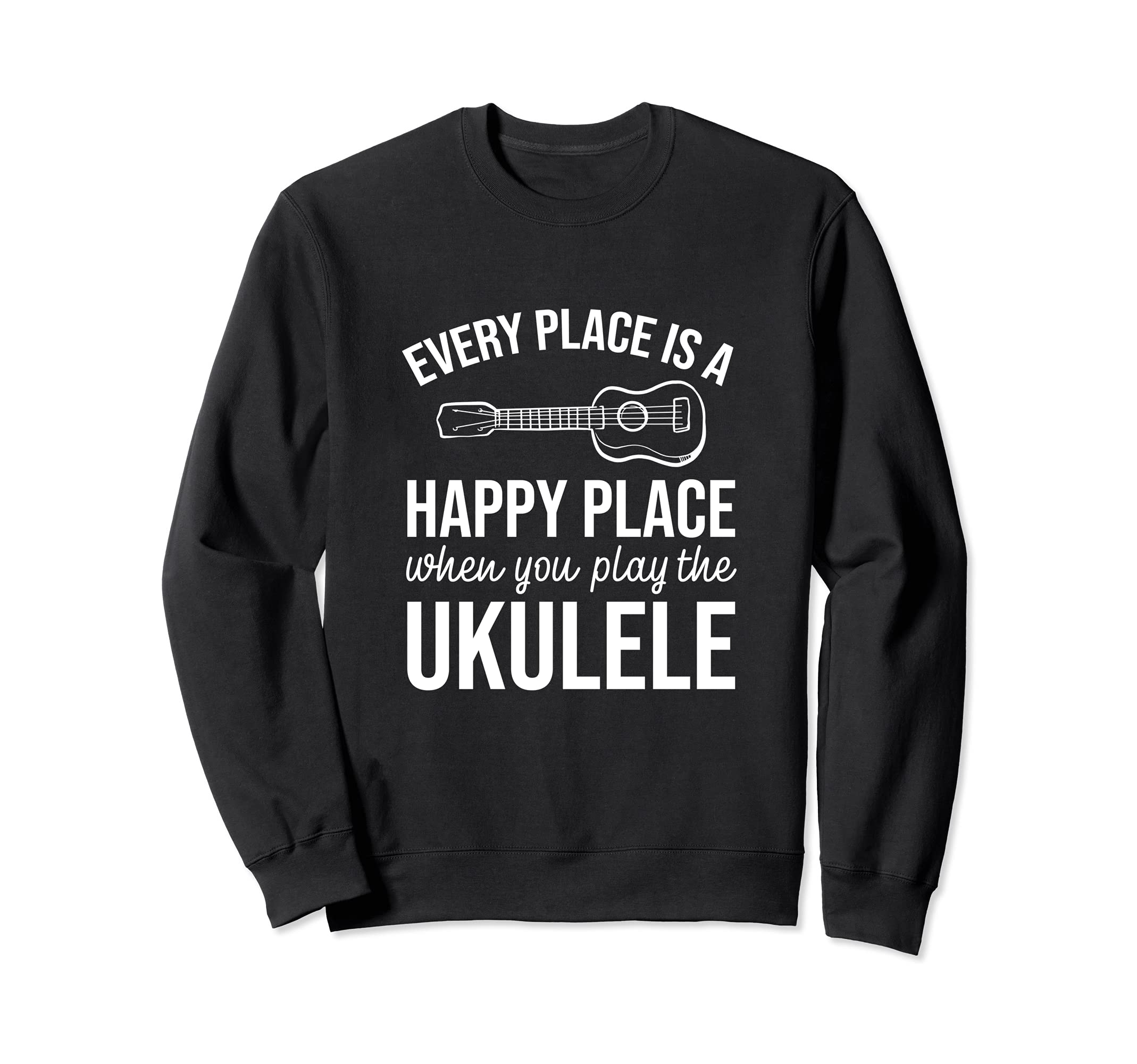 Play the Ukulele Ukulele Player Sweatshirt