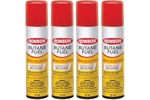 Butane Refill Multi-Fill Ultra Butane Refill Ron75ML (Pack of 4)
