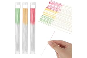 AEAOCVO 180 Pcs Ear Hole Cleaner Piercing Cleaner Floss Disposable Earring Hole Cleaner Floss, Nose Ring Cleaner Piercing Floss, Ear Hole Cleaner for Girls Women Men Ear Piercing Care Kit