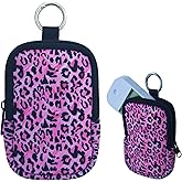 Neoprene Hand Sanitizer Holder Compatible with Touchland, Shockproof Protective Sleeve with Zipper & Snap Hook, Travel Case