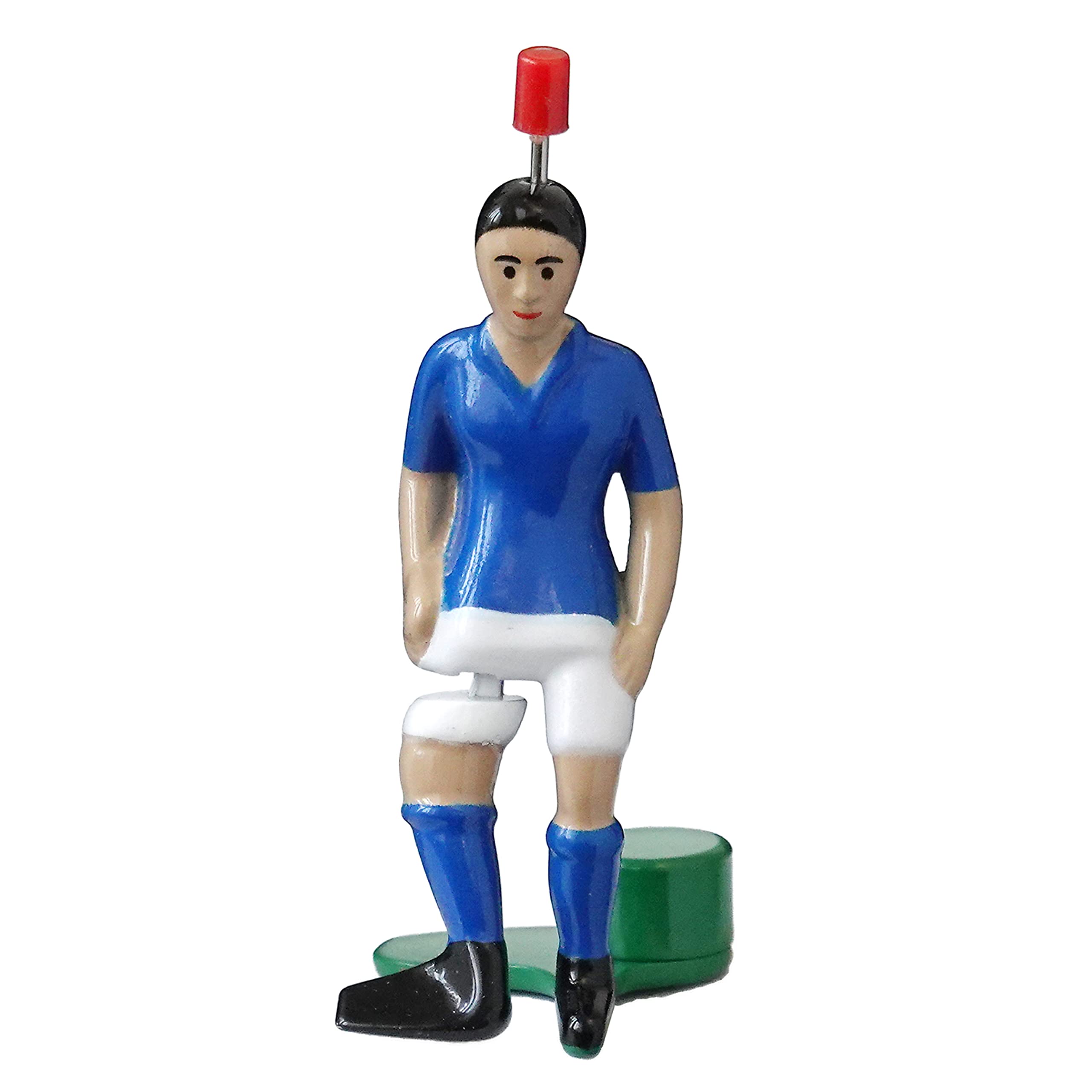 TIPP-KICK Italy Star-Kicker I Original Football Player Figures for Kids and Adults I Suitable for all Table Football Games I Blue Jersey