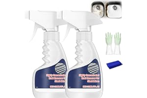 Highly Concentrated Steel Rust Remover, Upgraded Multipurpose Rusts Removers Spray for Steel & Iron,Powerful Stainless Steel 