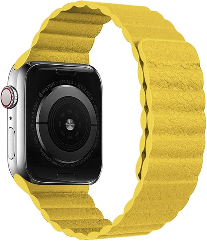 Leather Loop For Apple Watch Band 44mm 40mm 38mm 42mm