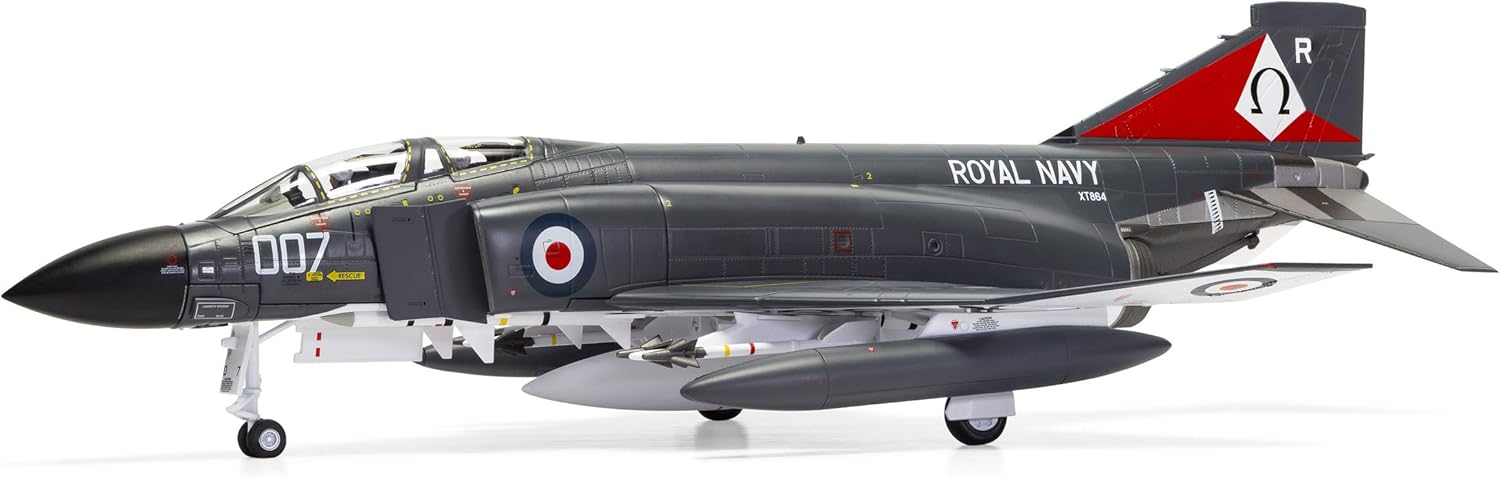 Corgi Diecast Mcdonnell Douglas Phantom FG.1 HMS Ark Royal 1:48 Military Aircraft Display Model AA27901: Toys & Games