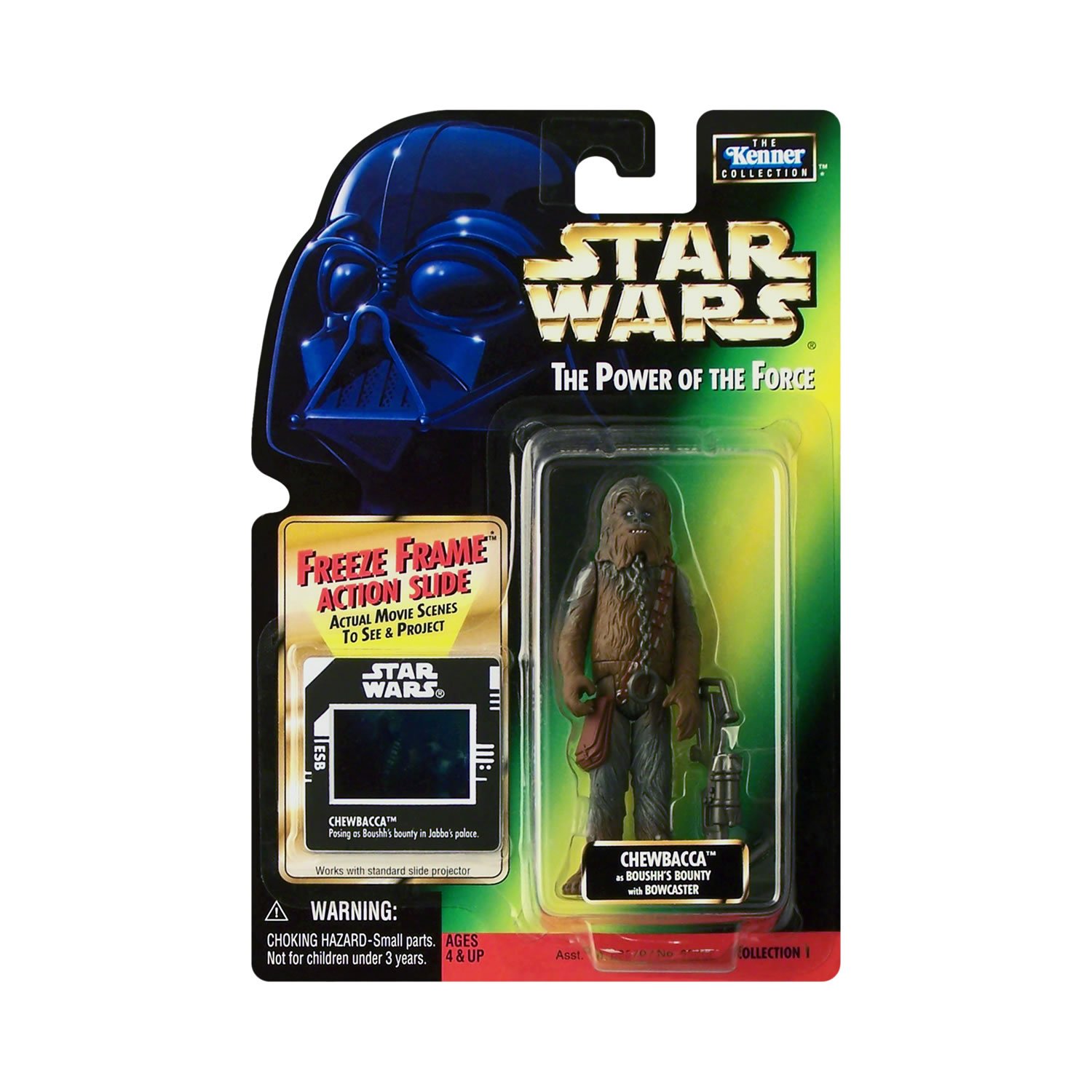 Star Wars: Power of the Force Freeze Frame > Chewbacca as Boushhs Bounty Action Figure