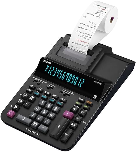 Casio DR-420RE druckender Tischrechner, 12-stellig