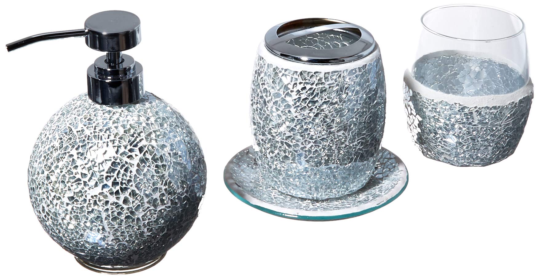 Mosaic Bathroom Accessories Set