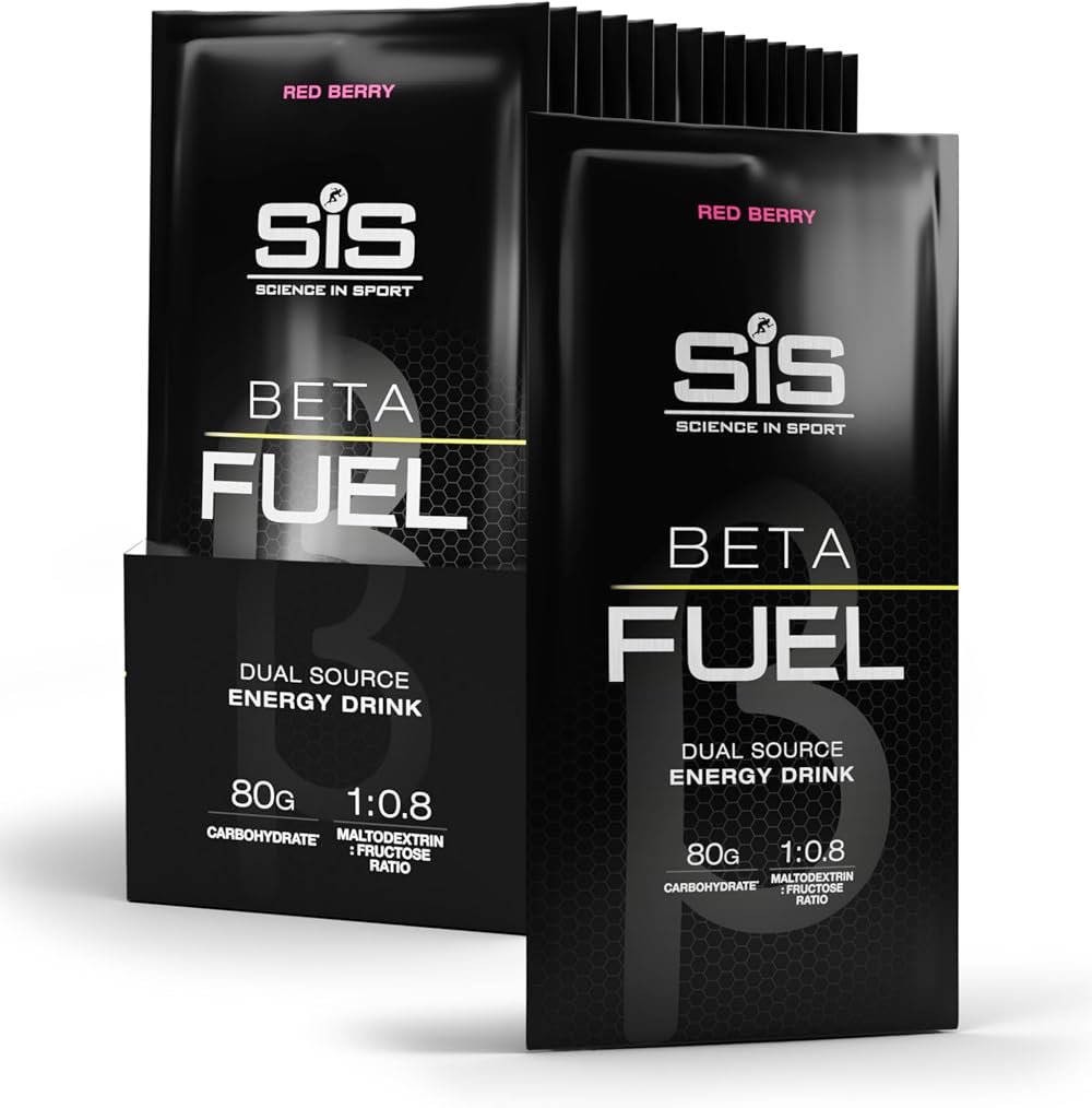 Science in Sport BetaFuel 80 Dual Source Energy Drink Powder Red Berry 80g Pack