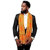 Dupsie's Kente African Print Stole – Made in Africa Black History Month Sash for Church, Choir, School & Cultural Events