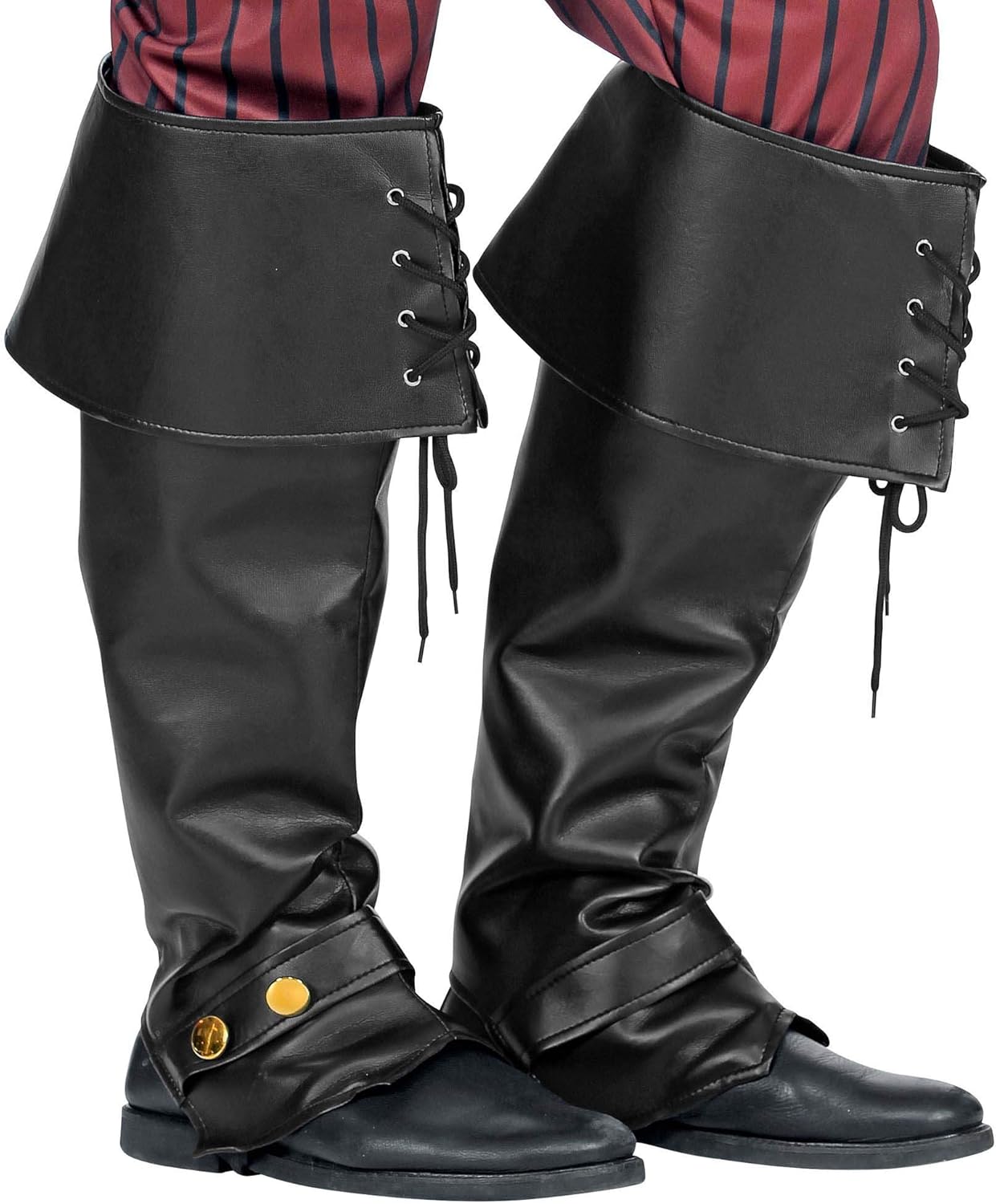 WIDMANN Unisex Widmann Leather look boot covers