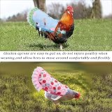 CRASPIRE 6pc Chicken Saddle Black Waterproof Poultry Saver Hen Feather view 5