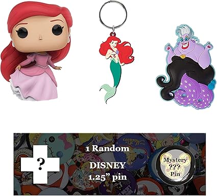 ariel funko pop keychain