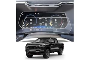 CDEFG 2PCS for 2023 2024 2025 2026 Chevy Colorado Screen Protector for 2023 2024 2025 Colorado 8 Inch Instrument Cluster Disp