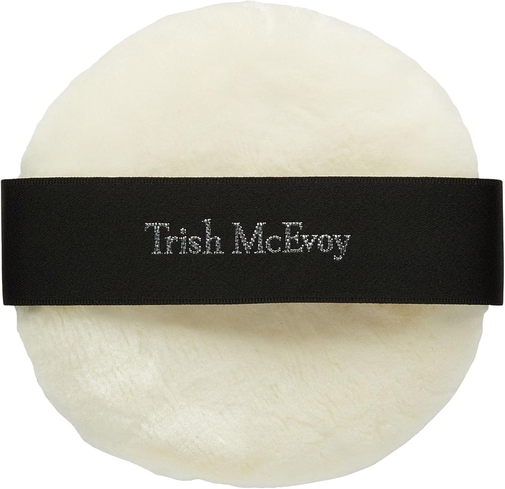 Trish McEvoy Professional Powder Puff for Foundation Blending Loose Pressed