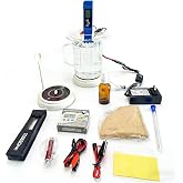 Colloidal Silver Generator Kit with Magnetic Stirrer Accelerator | Pure Silver Wire 99.99%, 9999 Pure, Abundant accessories