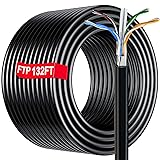 Cat 6 Shielded Ethernet Cable 132ft, 23 AWG Cat 6