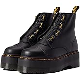 Dr. Martens womens Sinclair Decayed Roses Classic Tumbled Nappa