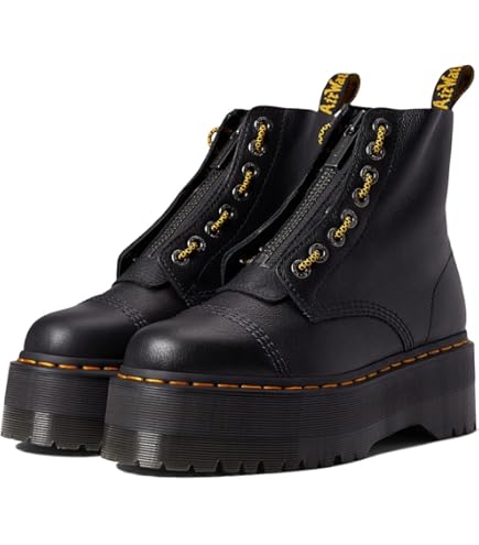 Dr. Martens 厚底 24cm Dr. Martens Vegan Jadon Max Crushed Velvet Platform Boot