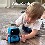 GILOBABY Interactive Smart Robot Toys Blue Touch Voice Control Dancing Singing view 5