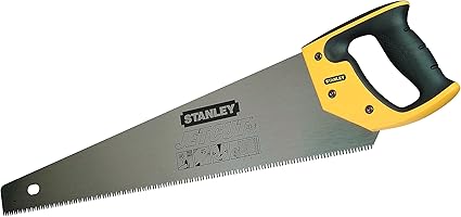 Stanley 2 15 283 Scie Egoine Jetcut 7dents Pouce Fabriquee En France Coupe De Debit Moyenne Section 450 Mm Traitement Hardpoint Poignee Bi Matiere Tracage A 45 Et 90 Amazon Fr Bricolage