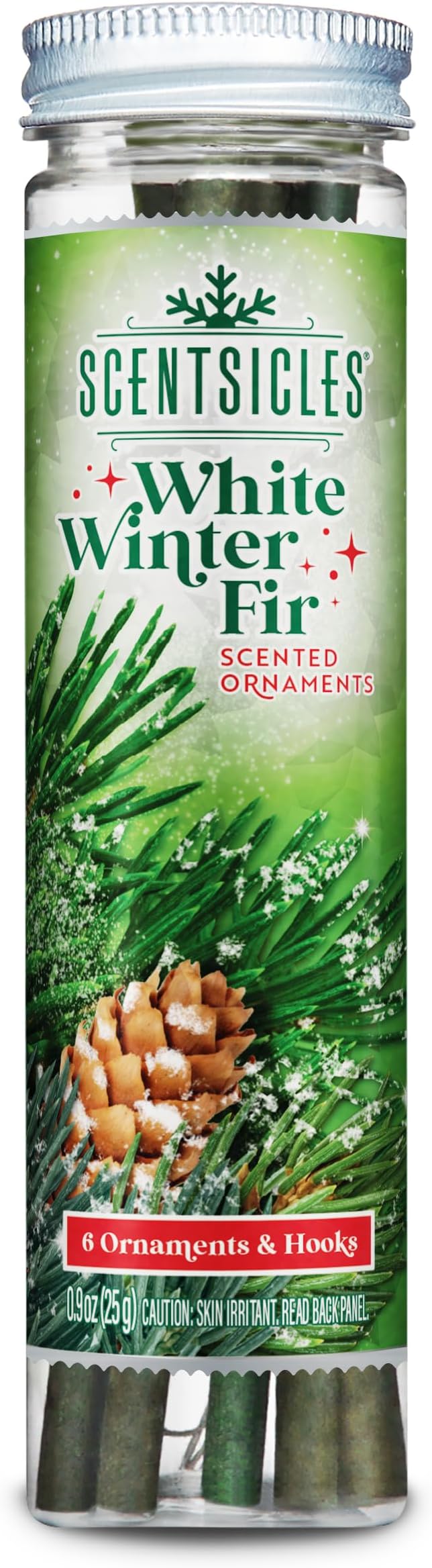 Scentsicles White Winter Fir Scent Sticks - 30 Days Fragrance
