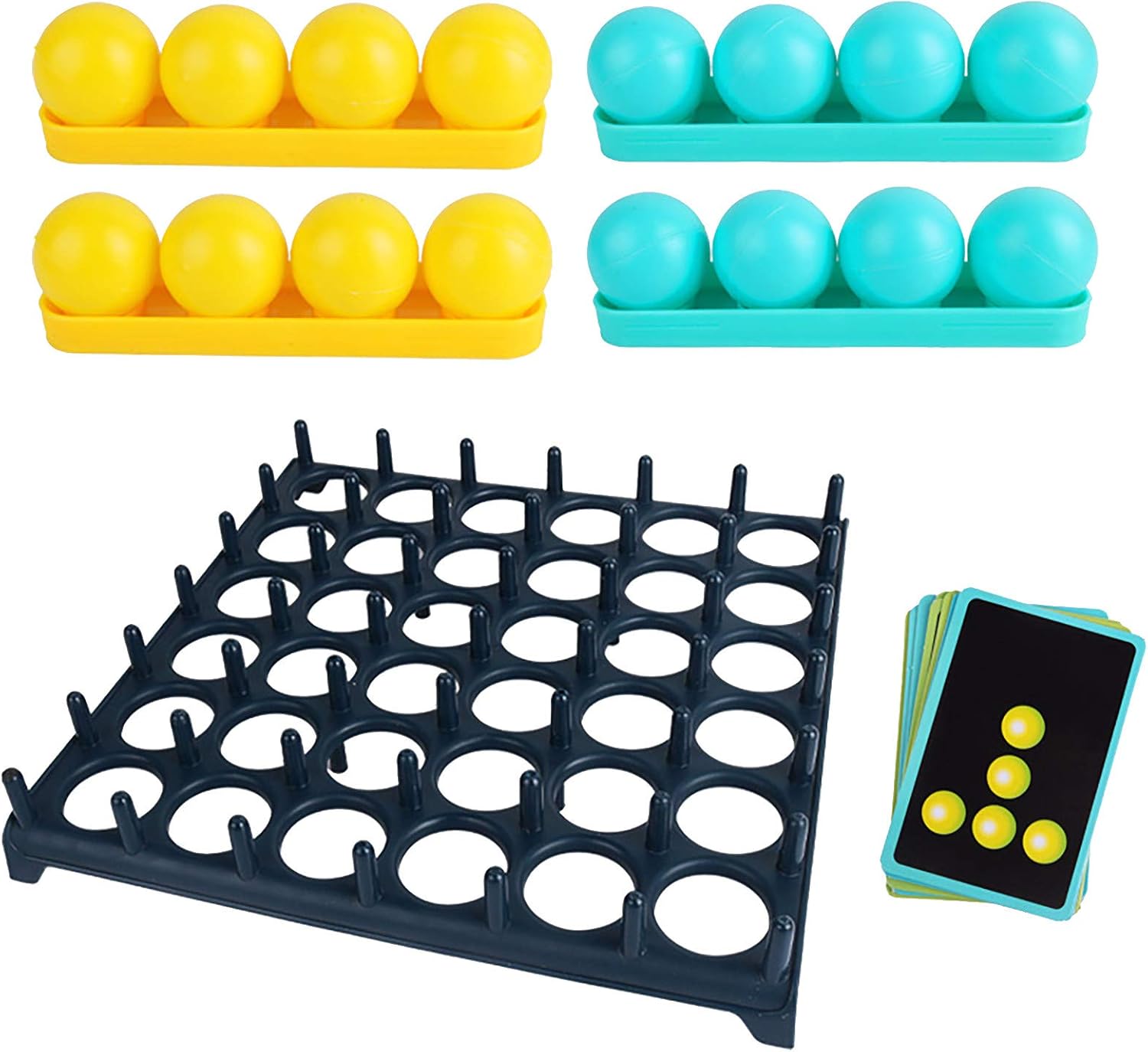 TriLance Bouncy Ball Game Set Game Kit,Bouncing Ball Game Set