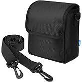 Xxerciz Binoculars Case Portable Binocular Carry Case with Shoulder Strap, Protective Molle Bag 1680D Oxford Pouch for Occer, POLDR and Hontry Binoculars Accessory