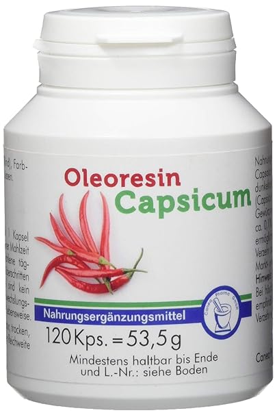 Pharma-Peter OLEORESIN Capsicum Kapseln, 120 Kapseln