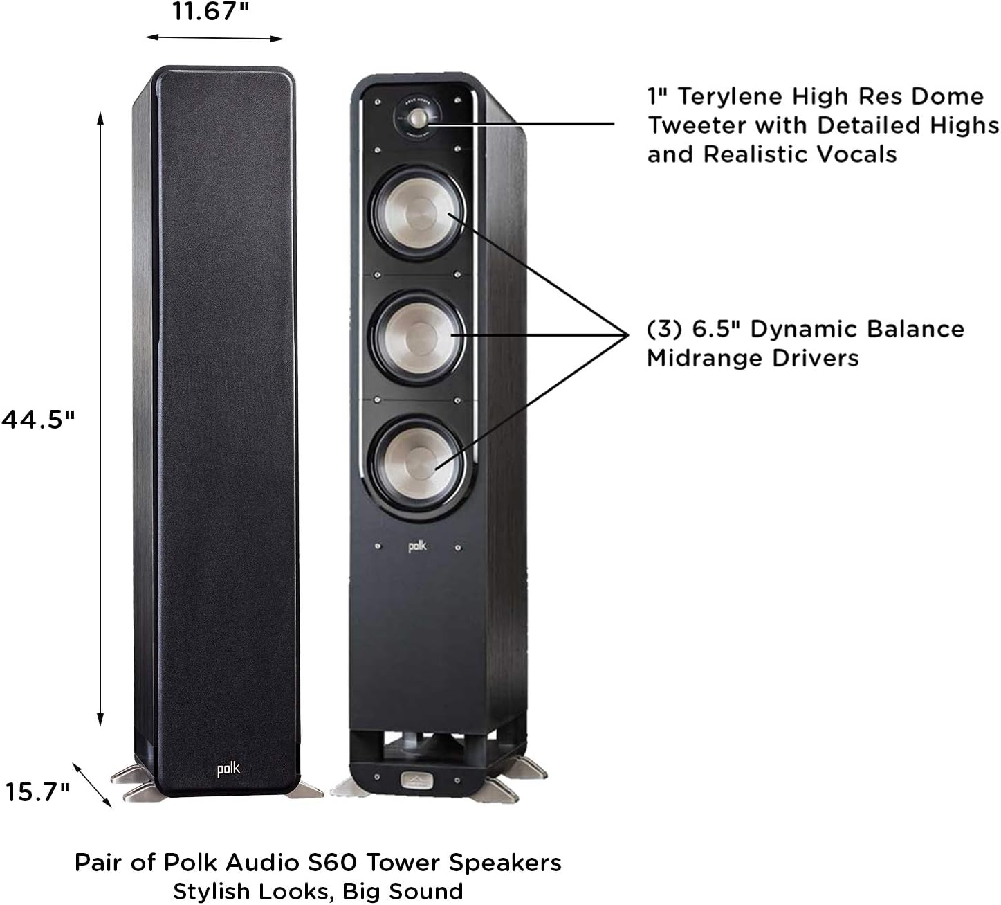 polk audio signature series s60