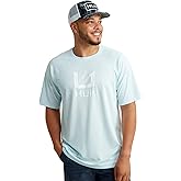 HUK Men's Icon X Crew, Short-Sleeve Performance Fishing Shirt