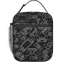 Amazon.com: FUABJPOI Video Game Controller Insulated Lunch Bag ...