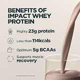 Myprotein Impact Whey Protein Powder Dark Chocolate 1 kg 23 g per serving view 2