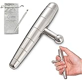 2 in 1 Trigger Points Massage Tool Stainless Steel T-Bar Deep Tissue Massage Tool for Pain Relief Full-Body Fascial Relaxation – Ideal for Shoulders, Neck, Legs, and Arms – Perfect for Sports Therapy