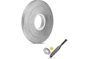 ArlinaL Lead Tape for Pickleball Paddles, Adhesive Pickleball Paddle Weight Lead Tape, 0.5 Grams Per Inch 1/4 × 197 Inch, 5 mil