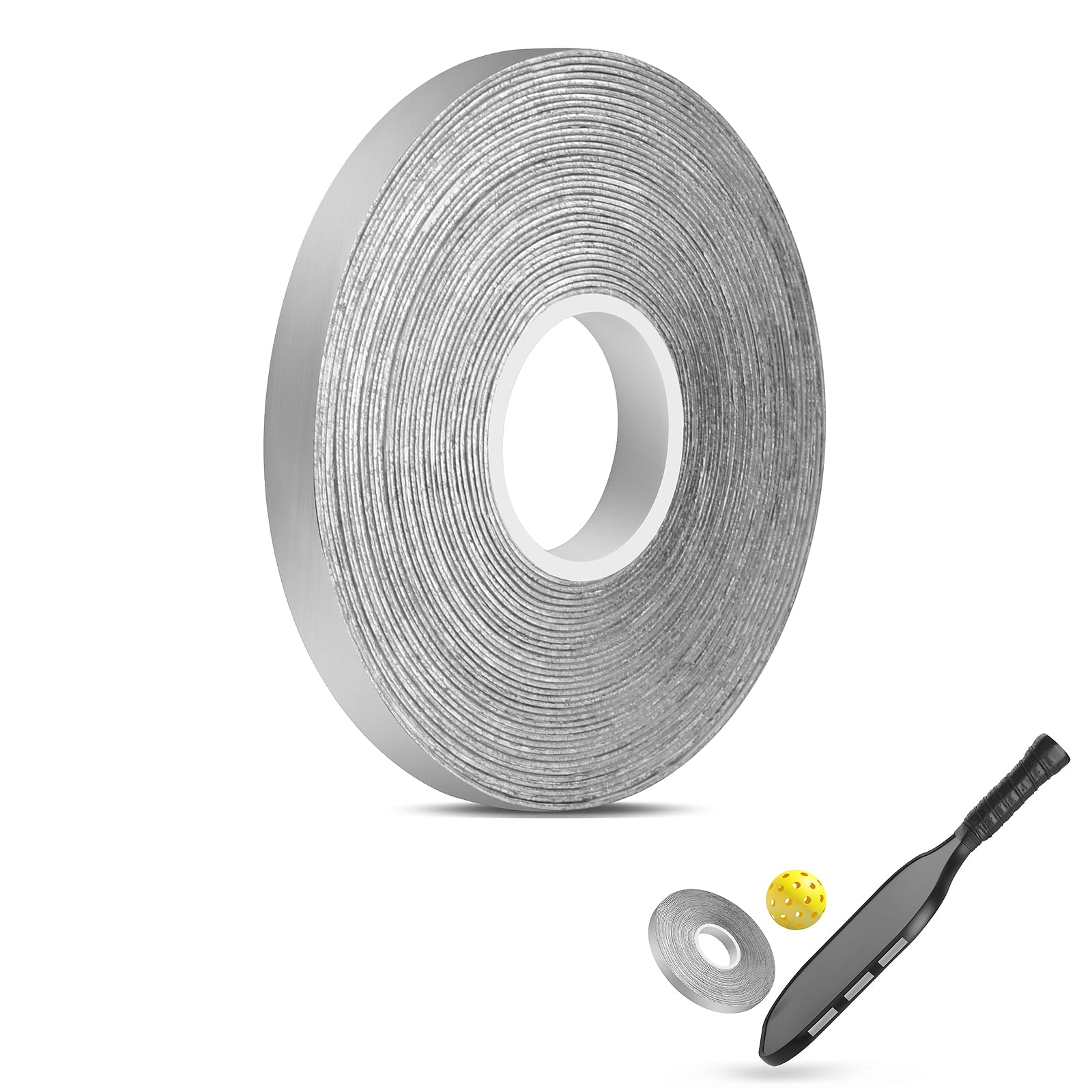 Photo 1 of ArlinaL Lead Tape for Pickleball Paddles, Adhesive Pickleball Paddle Weight Lead Tape, 0.5 Grams Per Inch 1/4 × 197 Inch, 5 mil