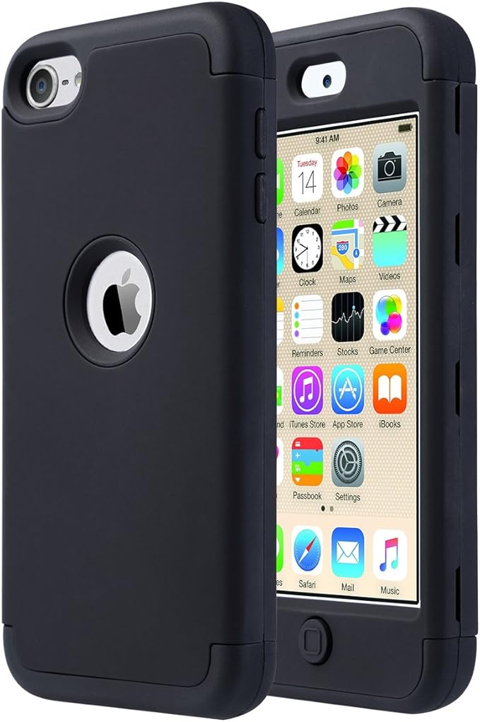 ULAK iPod Touch 7th Generation Case, iPod Touch 5 Case,Heavy Duty High