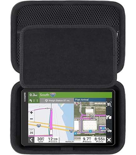 Amazon.com: BOVKE Hard Carrying GPS Case for 10-inch Garmin Dezl