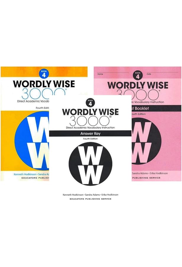 Wordly Wise 3000® 4th Edition Grade 3 SET - Student Book, Test