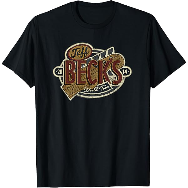 Amazon.com: Jeff Beck - World Tour T-shirt T-Shirt : Clothing