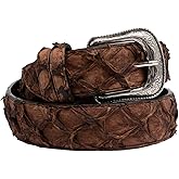 Cody James Men's Pirarucu Exotic Belt - Cjaho19bt6