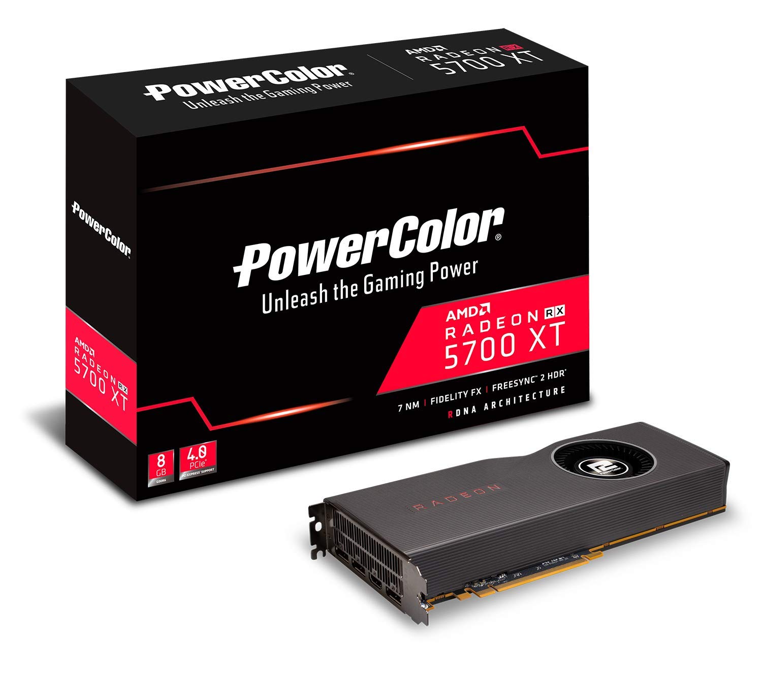 PowerColor Radeon RX 5700 XT Graphic Card Amazon.in Electronics