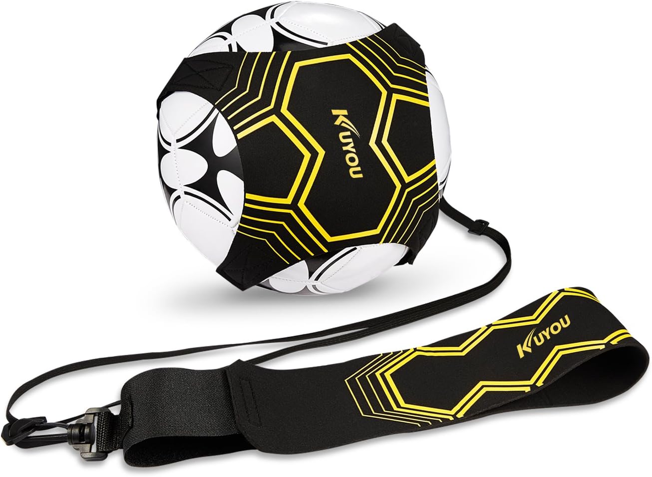 Kuyou Football Kick Trainer Soccer Training Aid for Kids and Adults