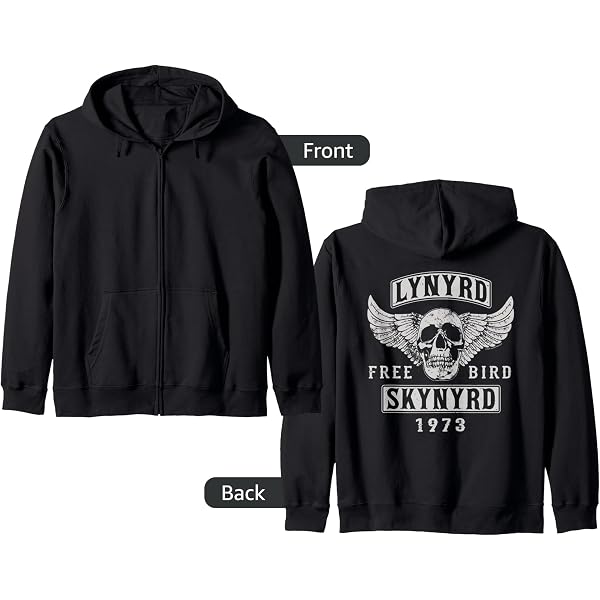 Sudadera Con Capucha Y Cremallera Completa 'Highway To Hell' - Estilo Biker, Gráfico Que Brilla En La Oscuridad