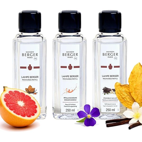 Amazon.com: Lampe Berger Fragrance Trio Refill for Home Fragrance