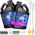 64OZ Epoxy Resin Kit, Clear Resin No Yellowing No Bubble for Molds & Craft | Clear Epoxy Resin Kit ,Casting Resina for Jewelr