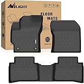 Nilight TPE Floor Mats for Toyota Corolla (Including Hybrid) 2020 2021 2022 2023 2024 2025 2026 All Weather Custom Fit Heavy Duty Floor Liners